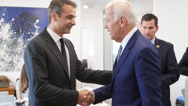Με τον Τζο Μπάιντεν συναντήθηκε ο Κυριάκος Μητσοτάκης – Τι συζήτησαν
