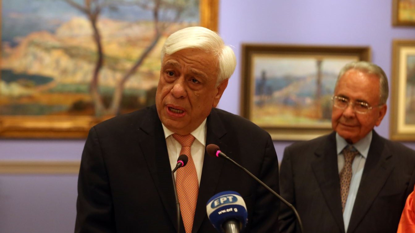 Ο Παυλόπουλος στα εγκαίνια έκθεσης στο Βυζαντινό Μουσείο