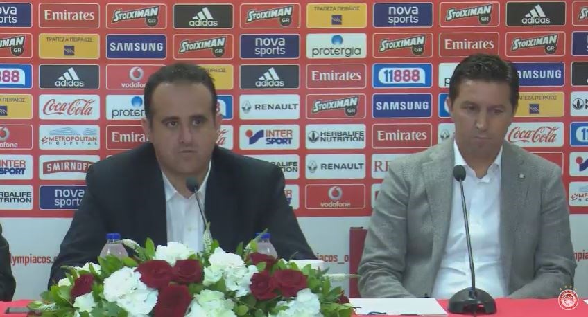 LIVE – Η παρουσίαση του Χάσι από τον Ολυμπιακό