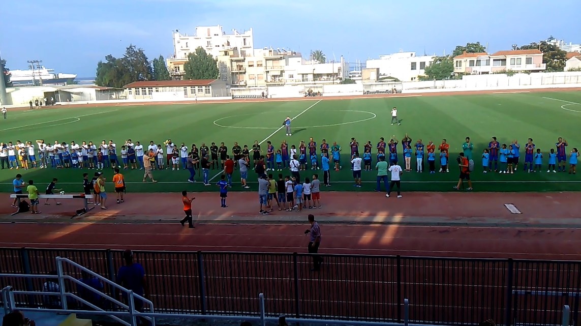 Παλαίμαχοι Ελλάδας – Μπαρτσελόνα – Νίκησε το ποδόσφαιρο – ΦΩΤΟ – ΒΙΝΤΕΟ