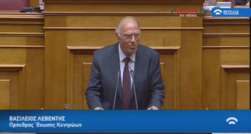 Λεβέντης: Ζητώ κυβέρνηση τεχνοκρατών γιατί ο Τσίπρας είναι ένας τραυματισμένος πρωθυπουργός – ΒΙΝΤΕΟ