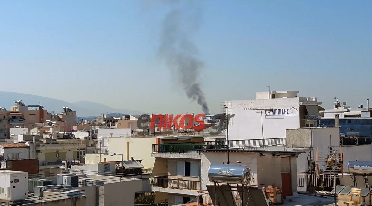 Κατασβέστηκε η φωτιά στη λεωφόρο Αθηνών – ΒΙΝΤΕΟ