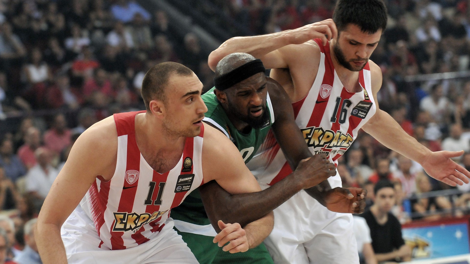 Ολυμπιακός – Παναθηναϊκός 37-57 (30′)