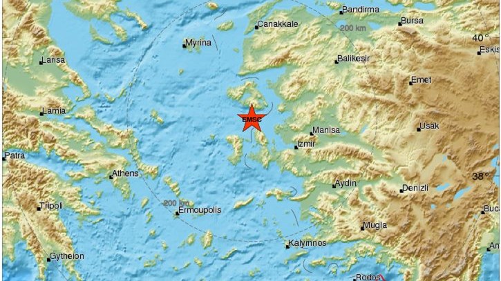 6 Ρίχτερ δίνει τον σεισμό ανοιχτά της Μυτιλήνης το Ευρωμεσογειακό – ΤΩΡΑ