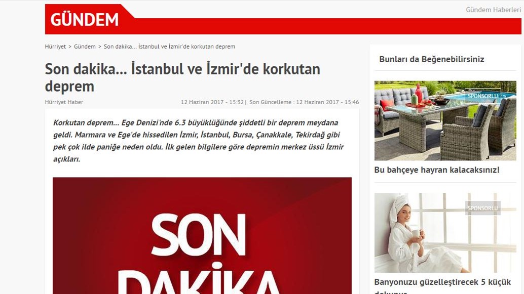 6,3 Ρίχτερ δίνουν τον σεισμό στη Μυτιλήνη τα τουρκικά ΜΜΕ – ΤΩΡΑ