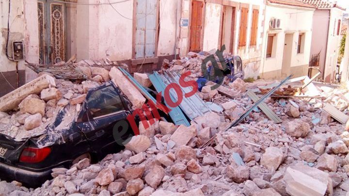 Μία νεκρή και 11 τραυματίες ο απολογισμός του σεισμού στη Λέσβο – ΦΩΤΟ – ΒΙΝΤΕΟ