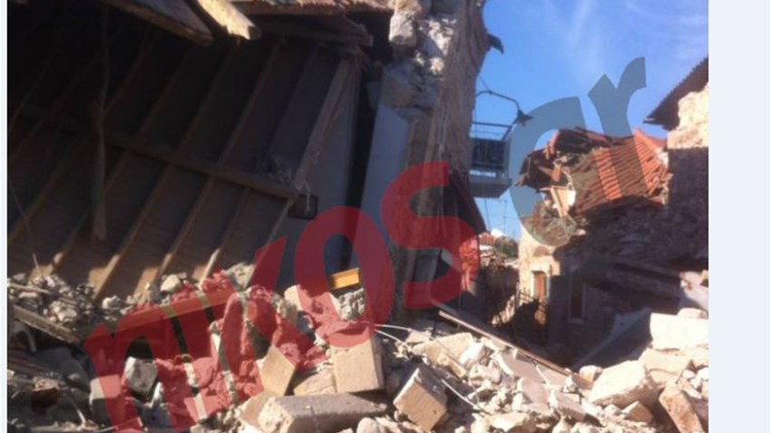 Κατεστραμμένο χωριό η Βρίσα της Λέσβου – ΦΩΤΟ αναγνώστη