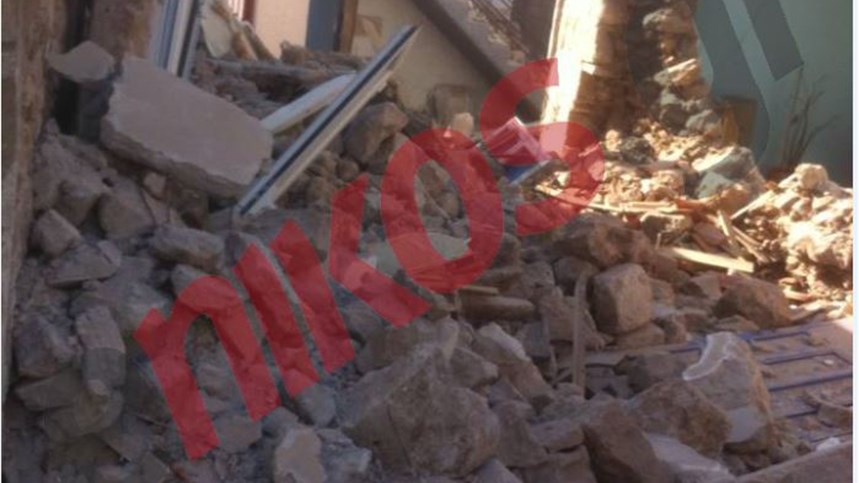 Βομβαρδισμένο τοπίο θυμίζει το χωριό Βρίσα της Λέσβου – ΦΩΤΟ αναγνώστη