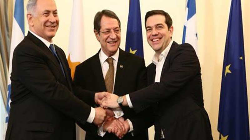 Τριμερής Σύνοδος Κορυφής με Τσίπρα, Αναστασιάδη, Νετανιάχου