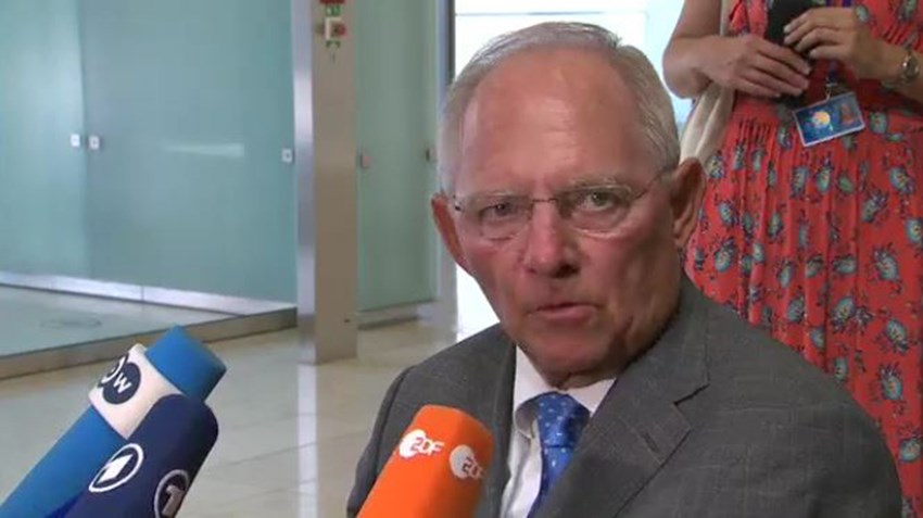 Σόιμπλε: Είμαι αισιόδοξος ότι θα φτάσουμε σε συμφωνία – ΤΩΡΑ