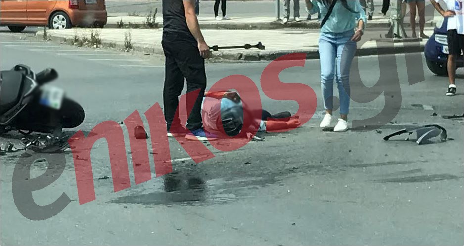 Σοβαρό τροχαίο στη Θεσσαλονίκη – ΦΩΤΟ αναγνώστη