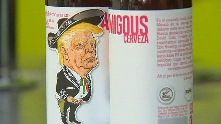 Μεξικάνικη μπύρα με… άρωμα Τραμπ – ΦΩΤΟ – ΒΙΝΤΕΟ
