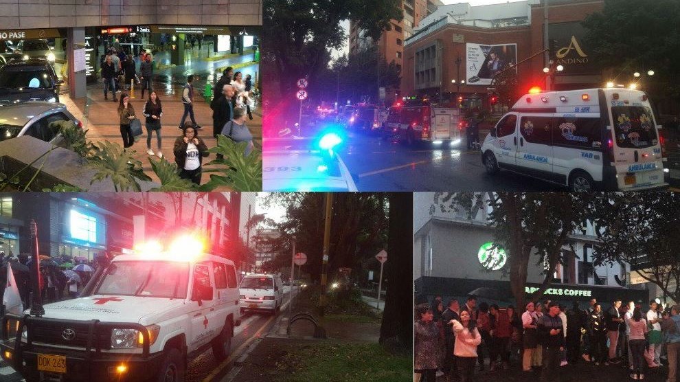 Ένας νεκρός από την έκρηξη στο εμπορικό κέντρο της Μπογκοτά – ΤΩΡΑ