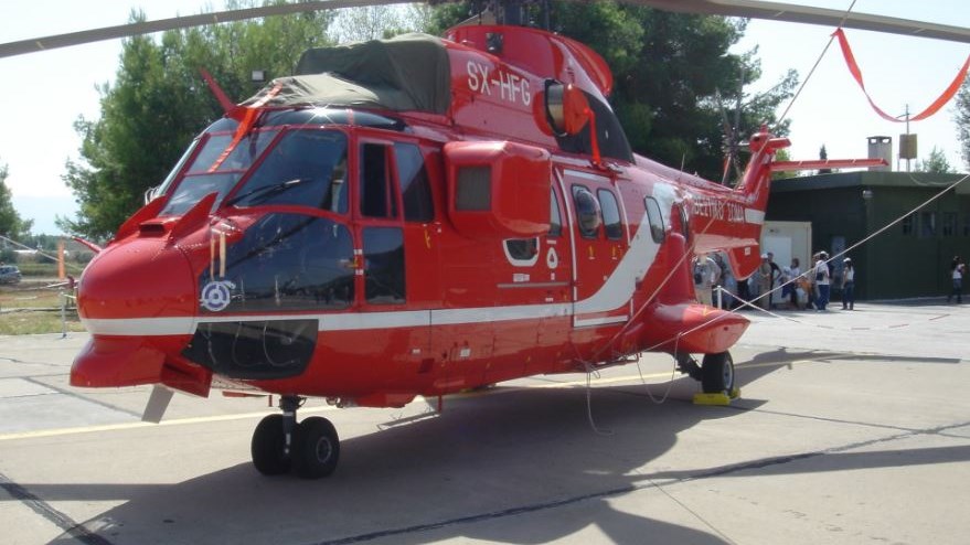 Αεροδιακομιδή δύο παιδιών που τραυματίστηκαν σε τροχαίο στη Χαλκιδική