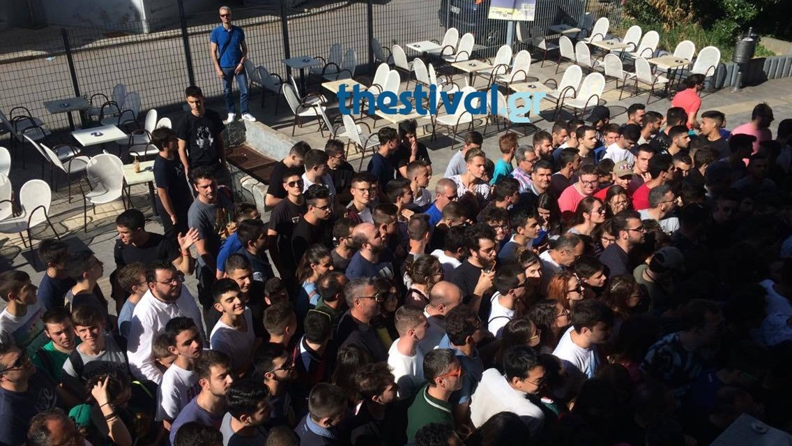 Φρενίτιδα για τα αδέρφια Ανετοκούνμπο στη Θεσσαλονίκη – ΒΙΝΤΕΟ – ΦΩΤΟ