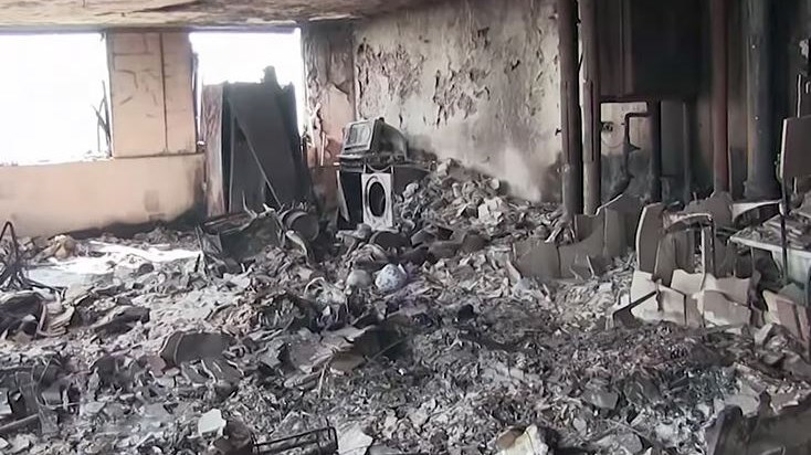 Σώοι εντοπίστηκαν πέντε αγνοούμενοι από την πυρκαγιά στον “πύργο της κολάσεως”