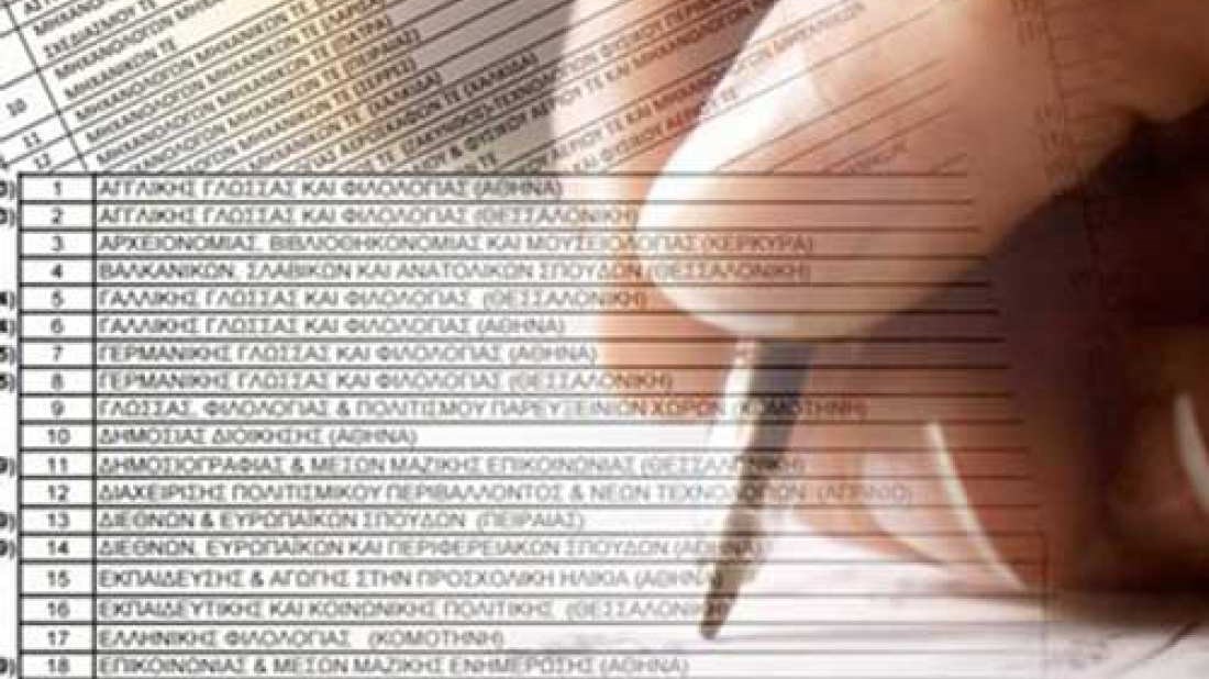 Ξεκινά η υποβολή των μηχανογραφικών