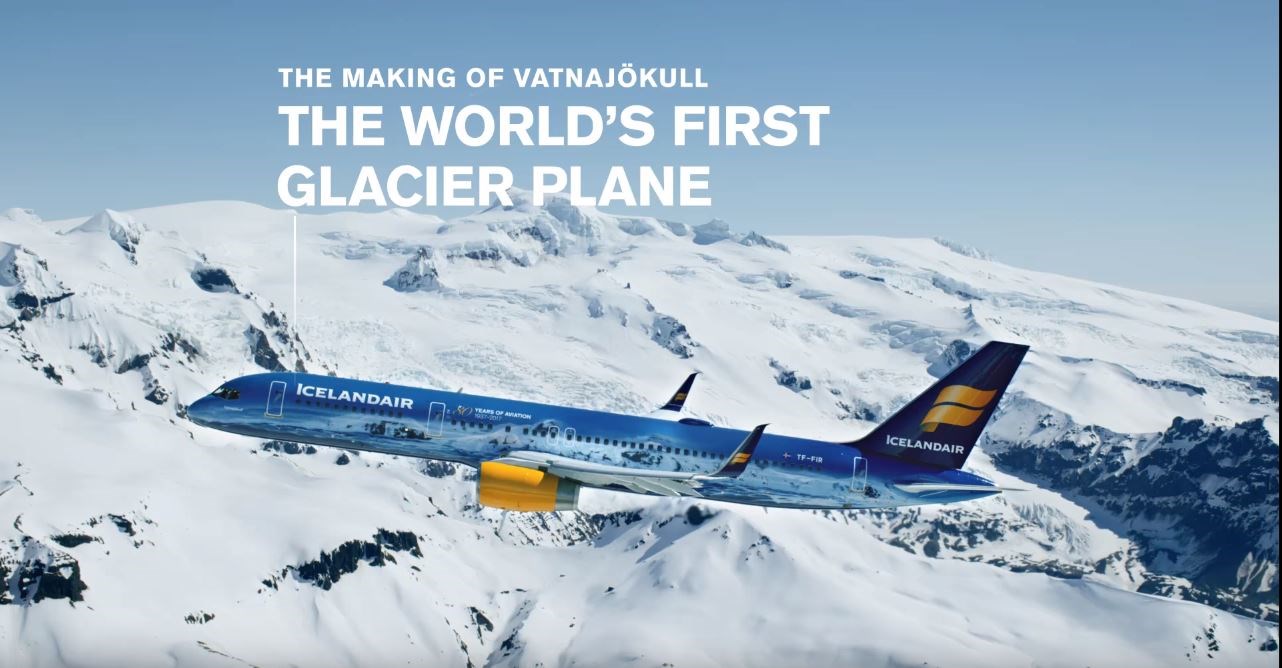 Αυτό είναι το πρώτο αεροπλάνο… παγετώνας – ΦΩΤΟ – ΒΙΝΤΕΟ