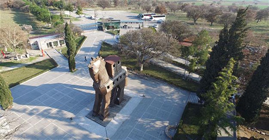 Αυτά είναι αντισεισμικά μέτρα που είχαν λάβει στην αρχαία Τροία