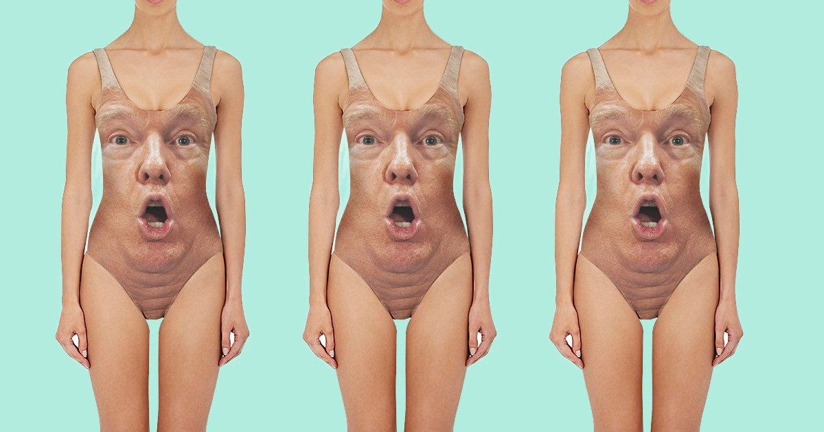 Στην παραλία με τον Τραμπ – Ο πλανητάρχης έγινε… ολόσωμο μαγιό – ΦΩΤΟ