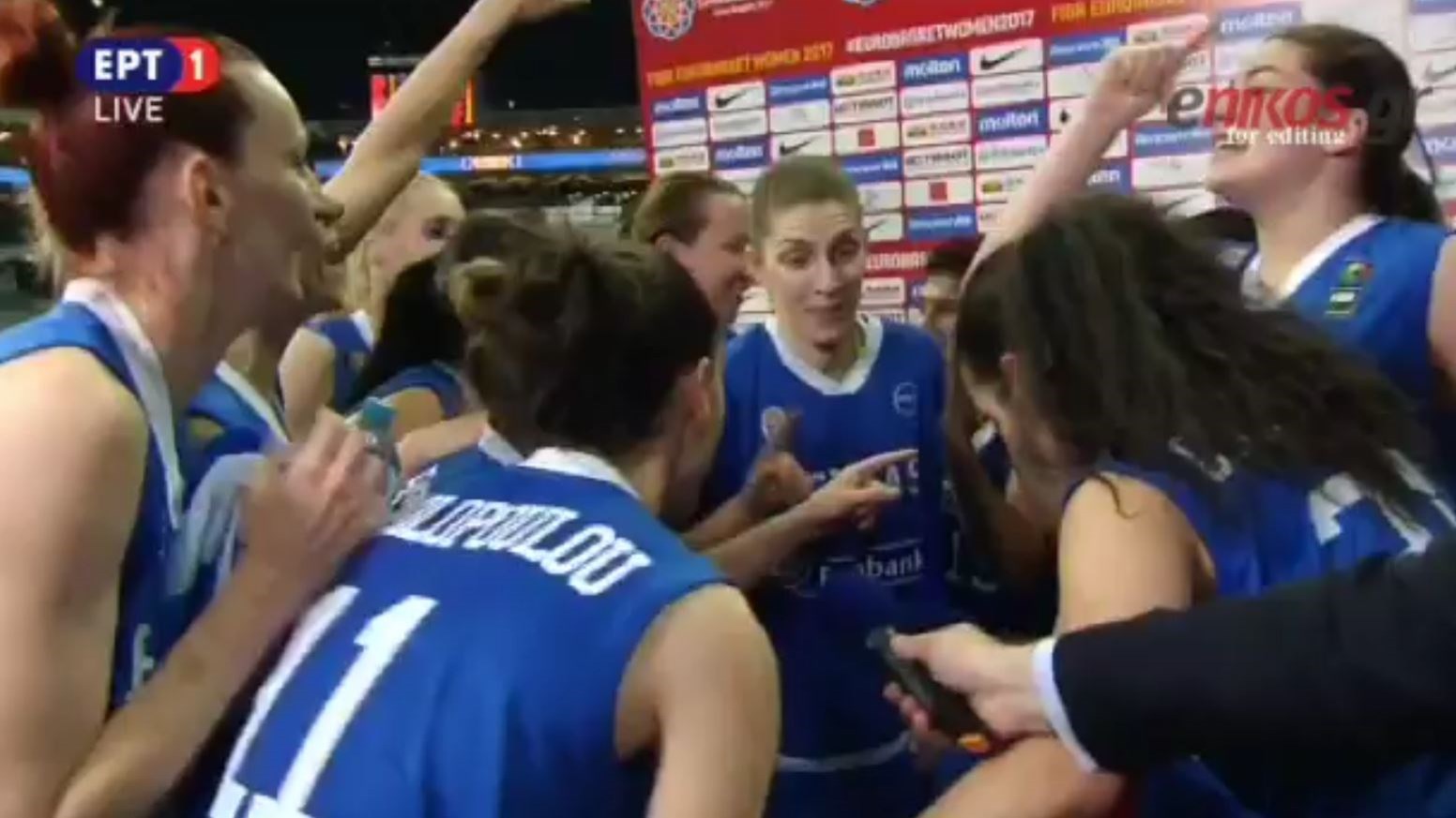 Οι ξέφρενοι πανηγυρισμοί των κοριτσιών μας μετά τον θρίαμβο επί της Τουρκίας – ΒΙΝΤΕΟ