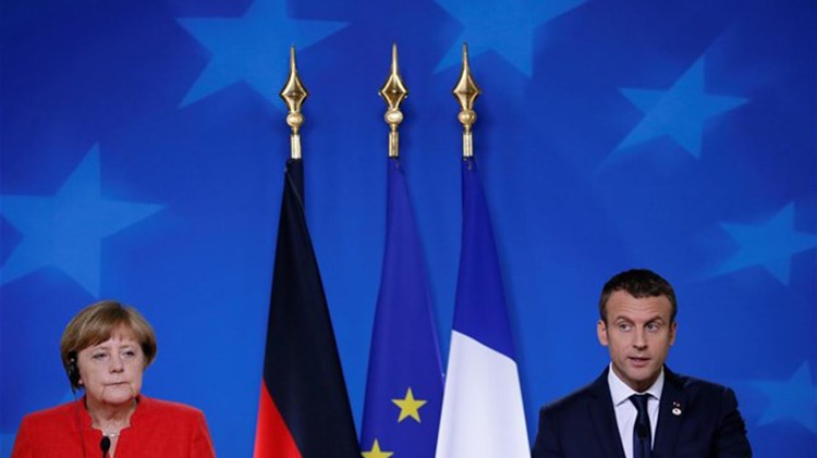 Μακρόν και Μέρκελ συμφώνησαν: Καλό νέο ότι δεν μιλήσαμε για την Ελλάδα στη Σύνοδο