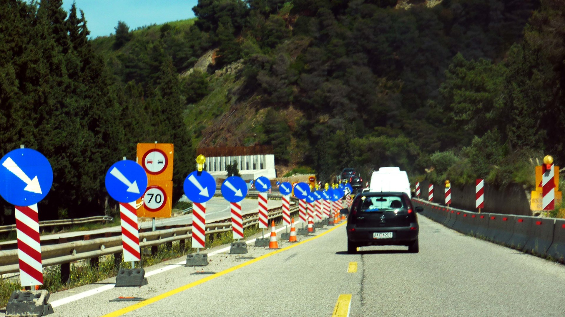 Έκτακτες κυκλοφοριακές ρυθμίσεις στην εθνική οδό Κορίνθου – Πατρών