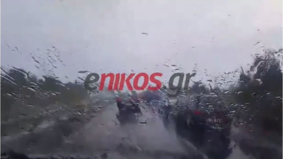 Ξαφνικό μπουρίνι στη Χαλκιδική – ΒΙΝΤΕΟ αναγνώστη