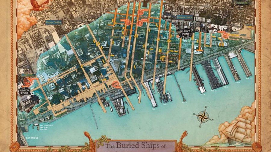 Το Σαν Φρανσίσκο είναι χτισμένο πάνω σε… βυθισμένα πλοία – ΦΩΤΟ