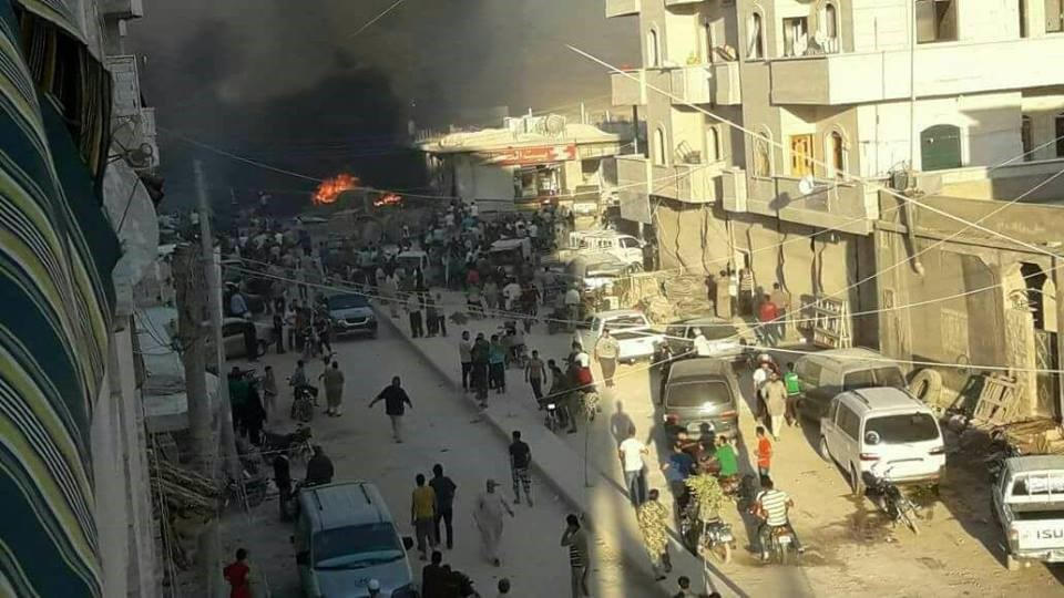 Συρία: Σφαγή αμάχων από έκρηξη παγιδευμένου αυτοκινήτου σε κεντρική αγορά