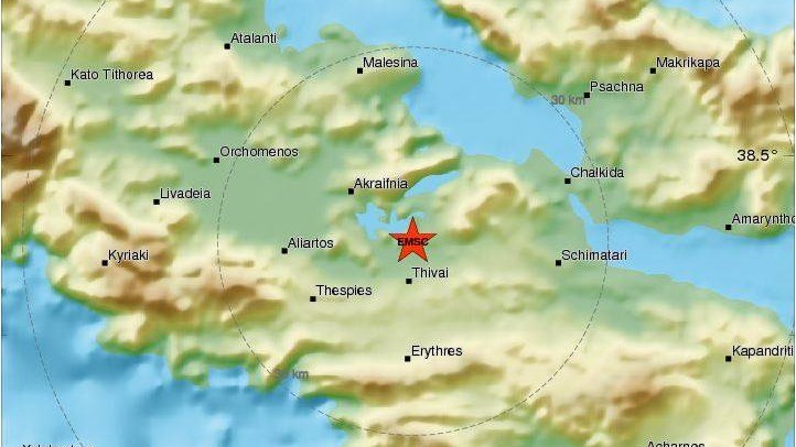 Σεισμός αισθητός στην Αττική
