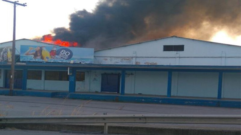 Φωτιά σε βιομηχανία αναψυκτικών στις Σέρρες – ΦΩΤΟ – ΒΙΝΤΕΟ