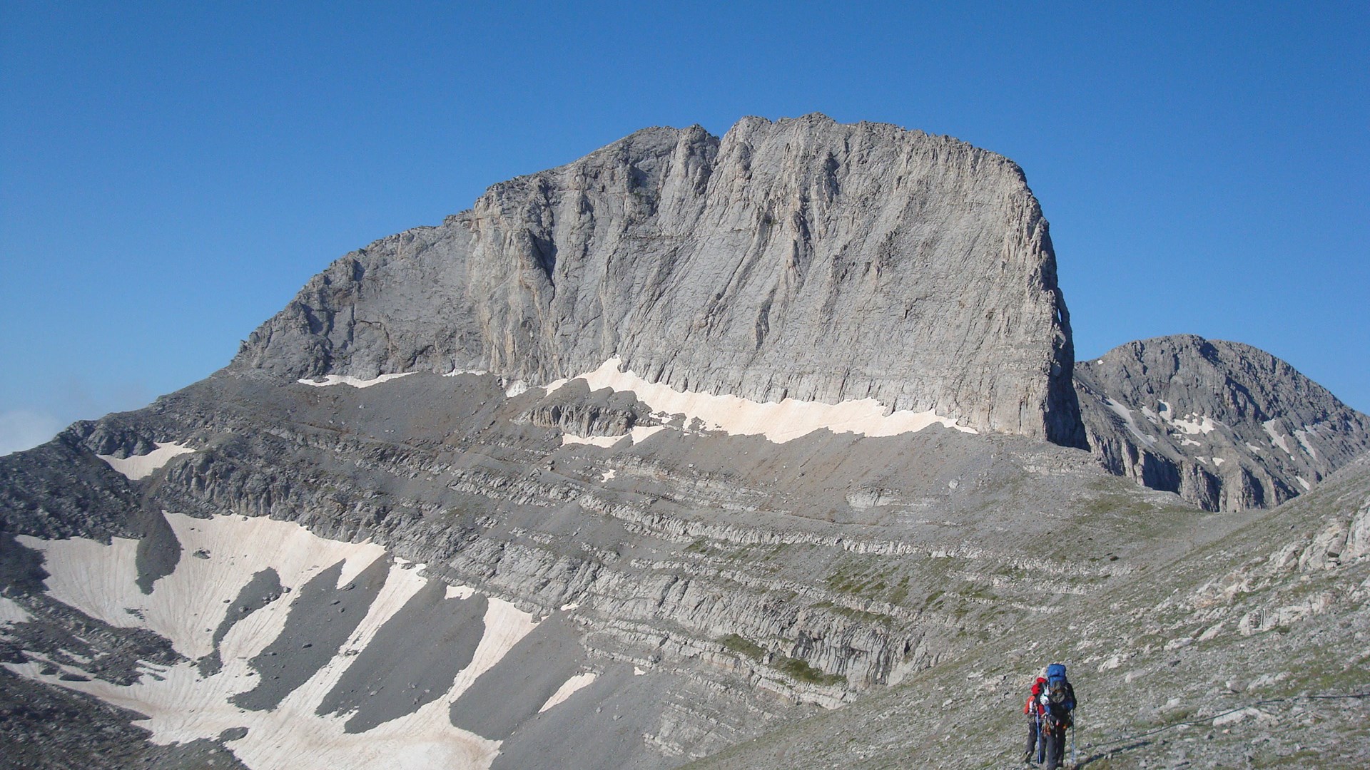 Επιχείρηση απεγκλωβισμού αναρριχητή στον Όλυμπο