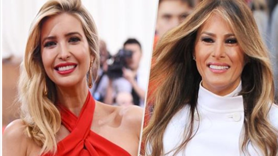 Μελάνια και Ιβάνκα Τραμπ έκλεψαν την παράσταση στον γάμο του Αμερικανού υπουργού Οικονομικών – ΦΩΤΟ