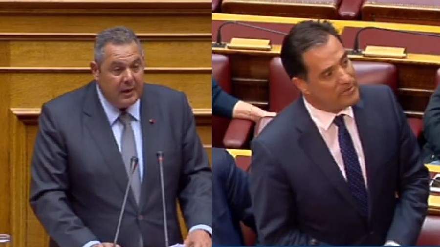 Η ερώτηση Γεωργιάδη και η απάντηση Καμμένου για τις επικοινωνίες με τον ισοβίτη  – BINTEO