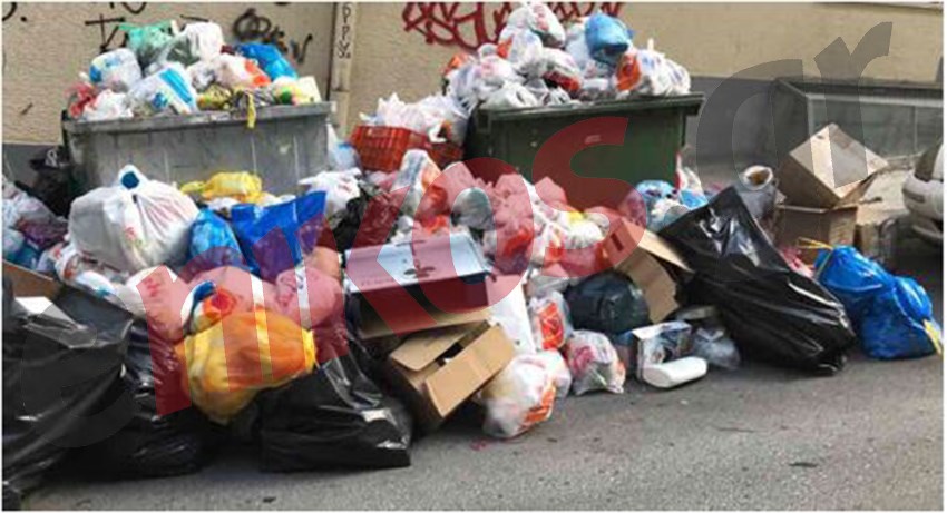 Μια απέραντη χωματερή οι δρόμοι της Αθήνας – ΦΩΤΟ αναγνώστη