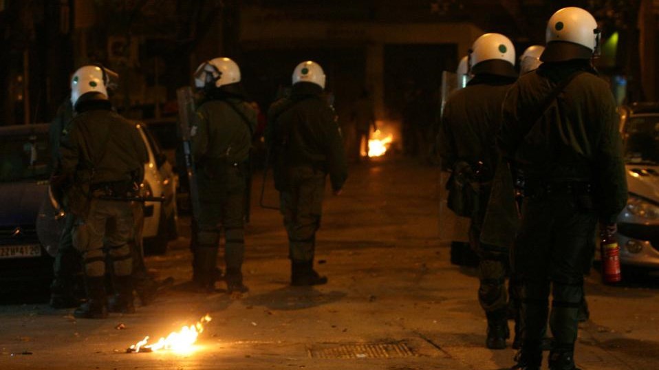 Δύο αστυνομικοί τραυματίες κατά τη διάρκεια των χθεσινών επεισοδίων στα Εξάρχεια