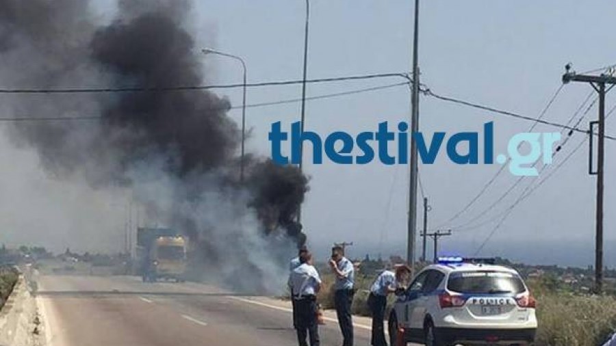 Θανατηφόρο τροχαίο στην Ε.Ο. Θεσσαλονίκης-Μουδανιών – ΒΙΝΤΕΟ