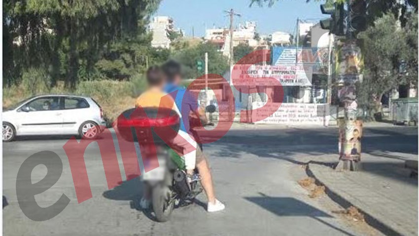 Άλλος ένας οδηγός που εκθέτει σε κίνδυνο το παιδί του – ΦΩΤΟ αναγνώστη