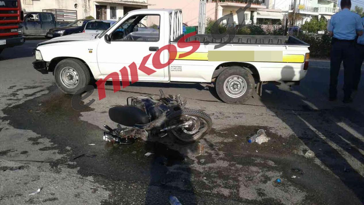 Τροχαίο με έναν τραυματία στη Γαστούνη Ηλείας – ΦΩΤΟ αναγνώστη