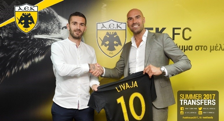 Στην ΑΕΚ και με τη βούλα ο Μάρκο Λιβάια