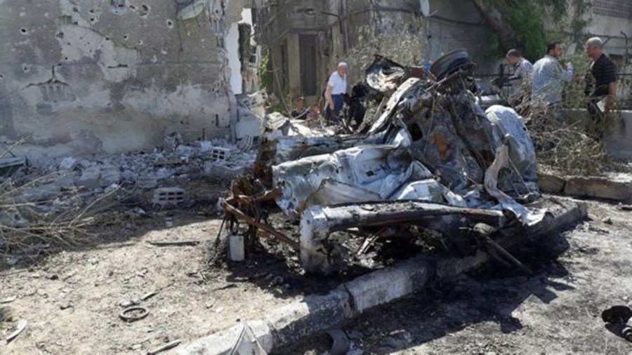 Πολύνεκρη βομβιστική επίθεση αυτοκτονίας στη Δαμασκό – ΦΩΤΟ