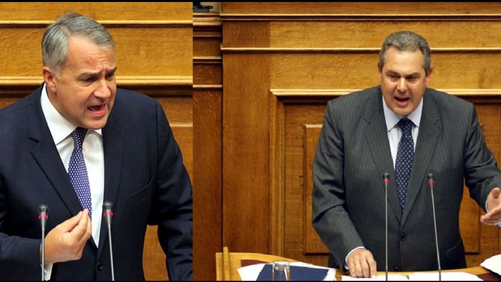 Άγρια κόντρα Καμμένου – Βορίδη στη Βουλή – ΒΙΝΤΕΟ