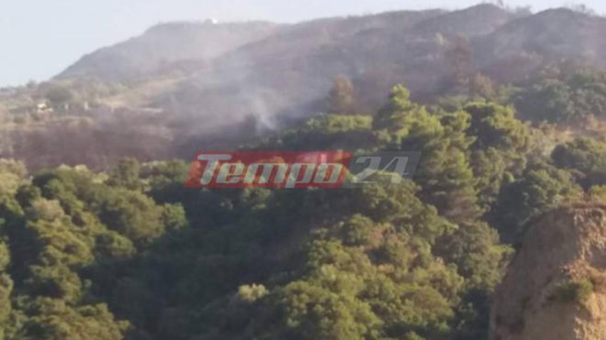 Σε εξέλιξη πυρκαγιά στο Καστρίτσι Αχαΐας – ΦΩΤΟ- ΒΙΝΤΕΟ