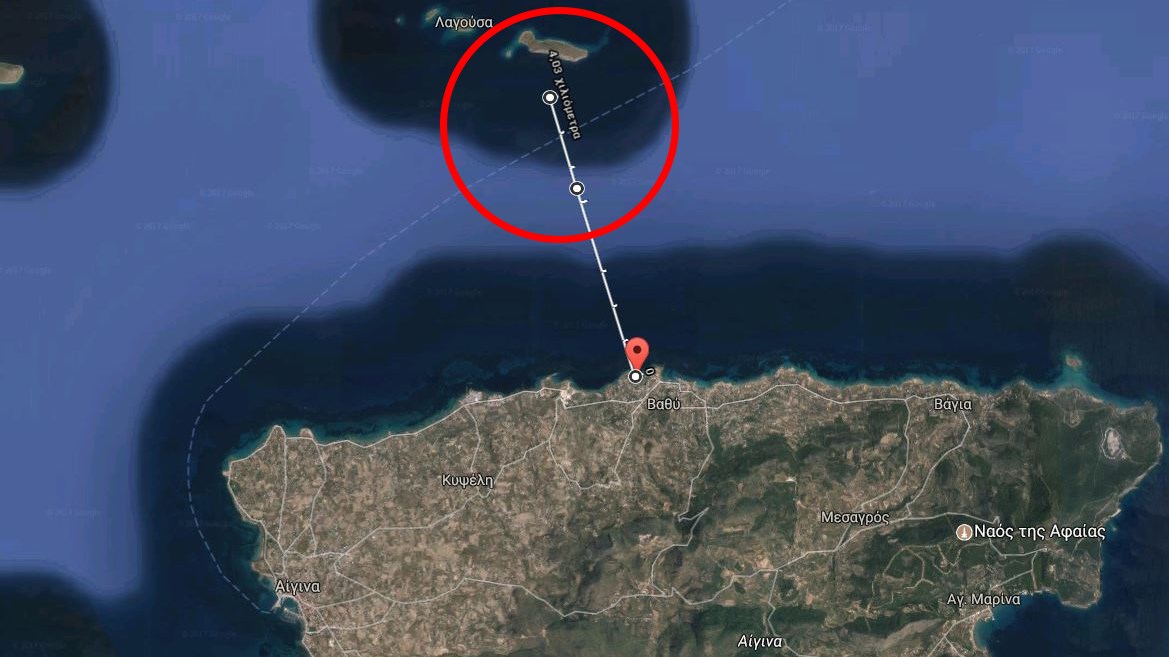 Αυτό είναι το σημείο της νέας ναυτικής τραγωδίας ανοιχτά της Αίγινας – ΦΩΤΟ