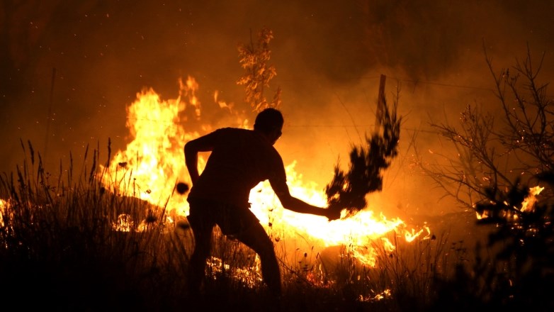 Υπό μερικό έλεγχο οι πυρκαγιές σε Κρυονέρι και Αρτέμιδα Αττικής