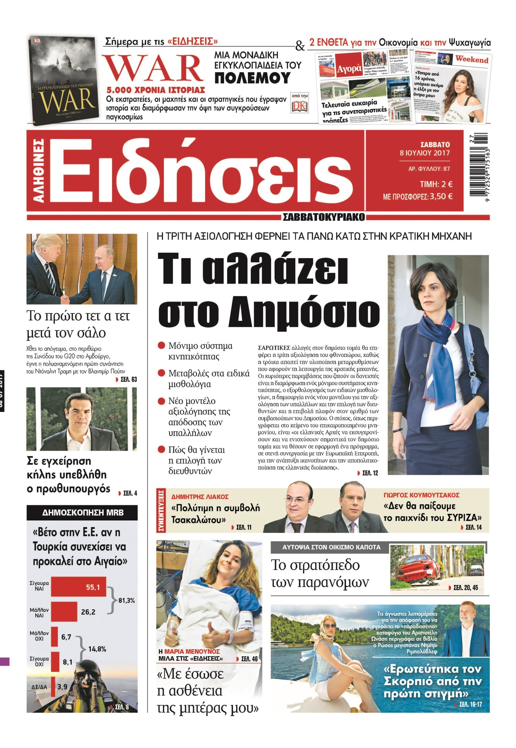 Οι «Ειδήσεις» του Σαββατοκύριακου