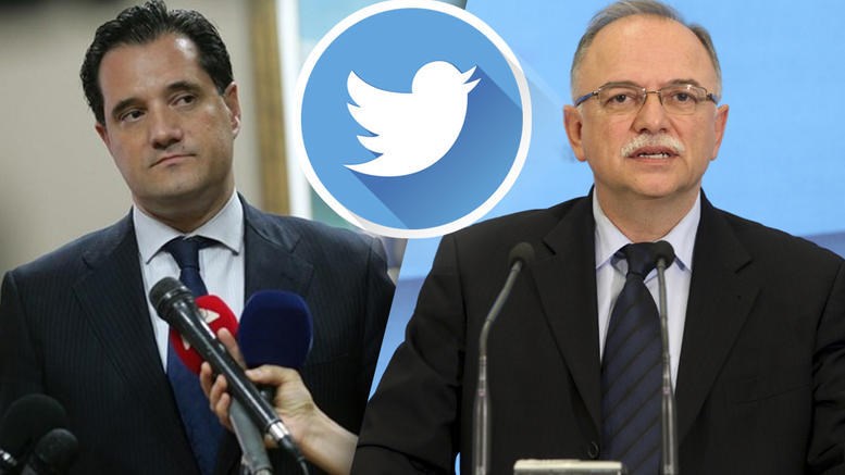 Πόλεμος στο Twitter ανάμεσα σε Άδωνι και Παπαδημούλη για τον Άκη Τσοχατζόπουλο