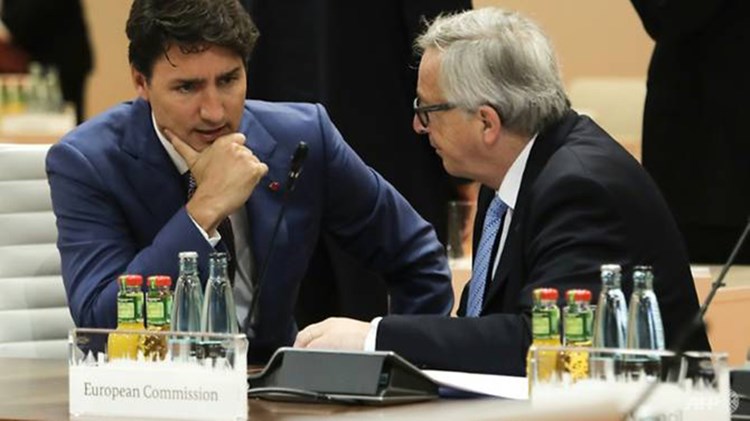 Από τις 21 Σεπτεμβρίου θα τεθεί προσωρινά σε ισχύ η CETA