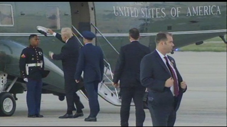 Η καλή κίνηση του Τραμπ στον πεζοναύτη που… την πήρε ο αέρας – ΒΙΝΤΕΟ